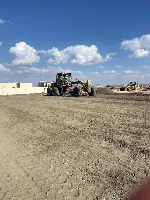 Motor grader, subgrade preparation